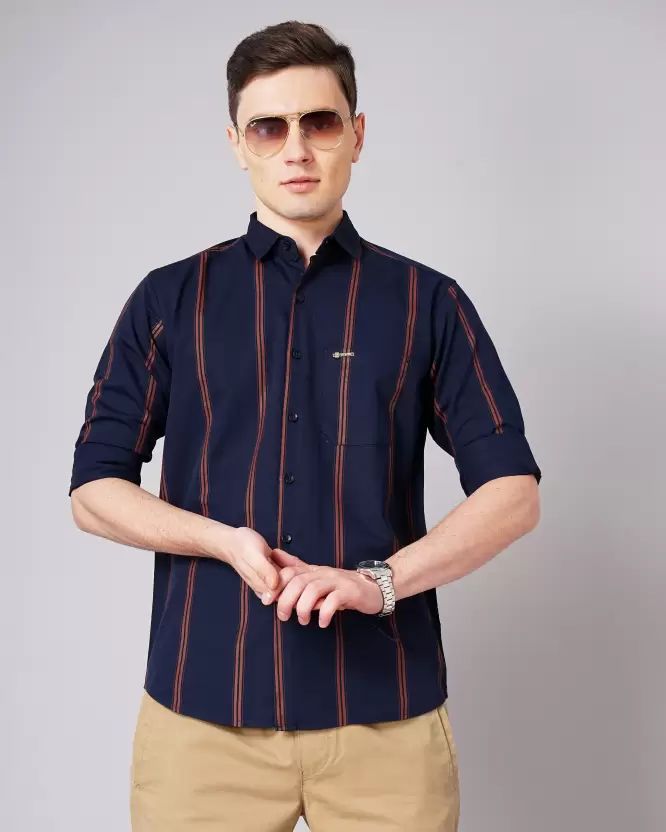 Over Size Shirt Men Light Blue Shirt